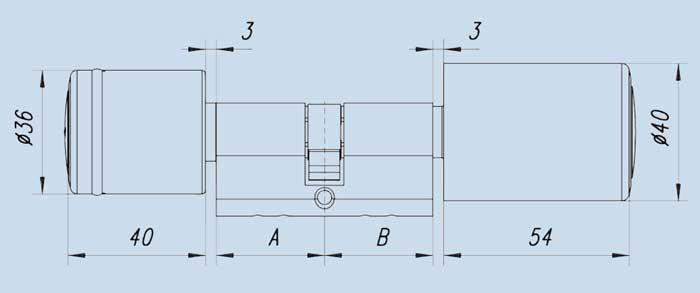 cilindro electrónico para puertas inteligentes