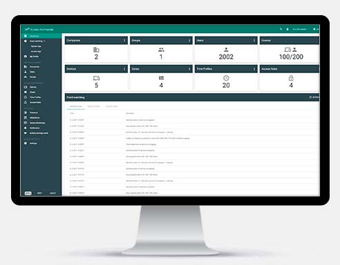 Software de gestión porteros electrónicos